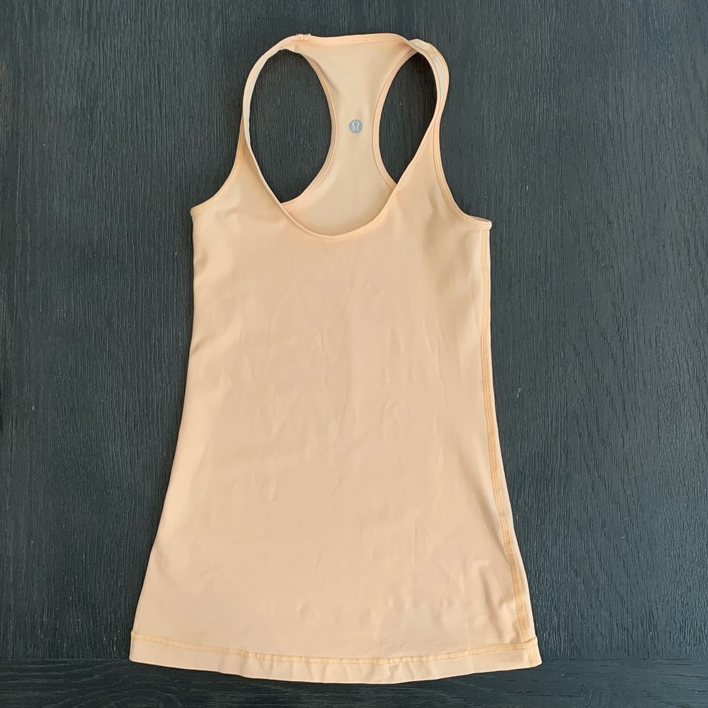 Lululemon orange tank top